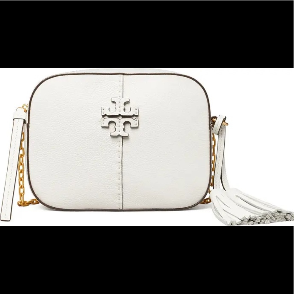 McGraw Leather Camera Bag
TORY BURCH